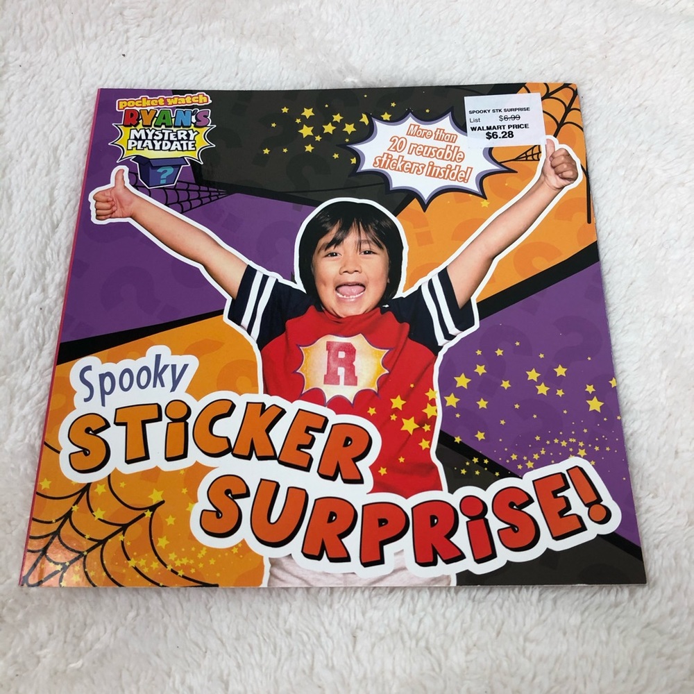 📚4/$12 Ryan’s Mystery Spooky Sticker Surprise
